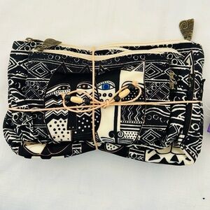 New / Laurel Burch~Cat Pattern / 3~Individual Cloth Bags